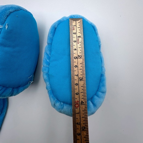 Peeps Baby Set Infant 3 piece Blue Hat Bib Booties - Picture 5 of 6